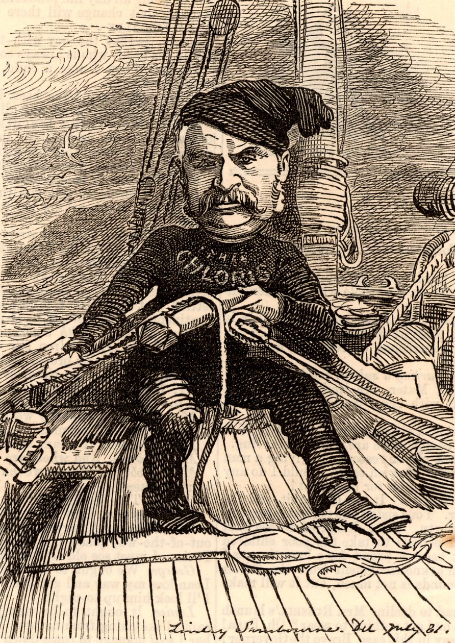 William Schwenck Gilbert (1836-1911) od Edward Linley Sambourne
