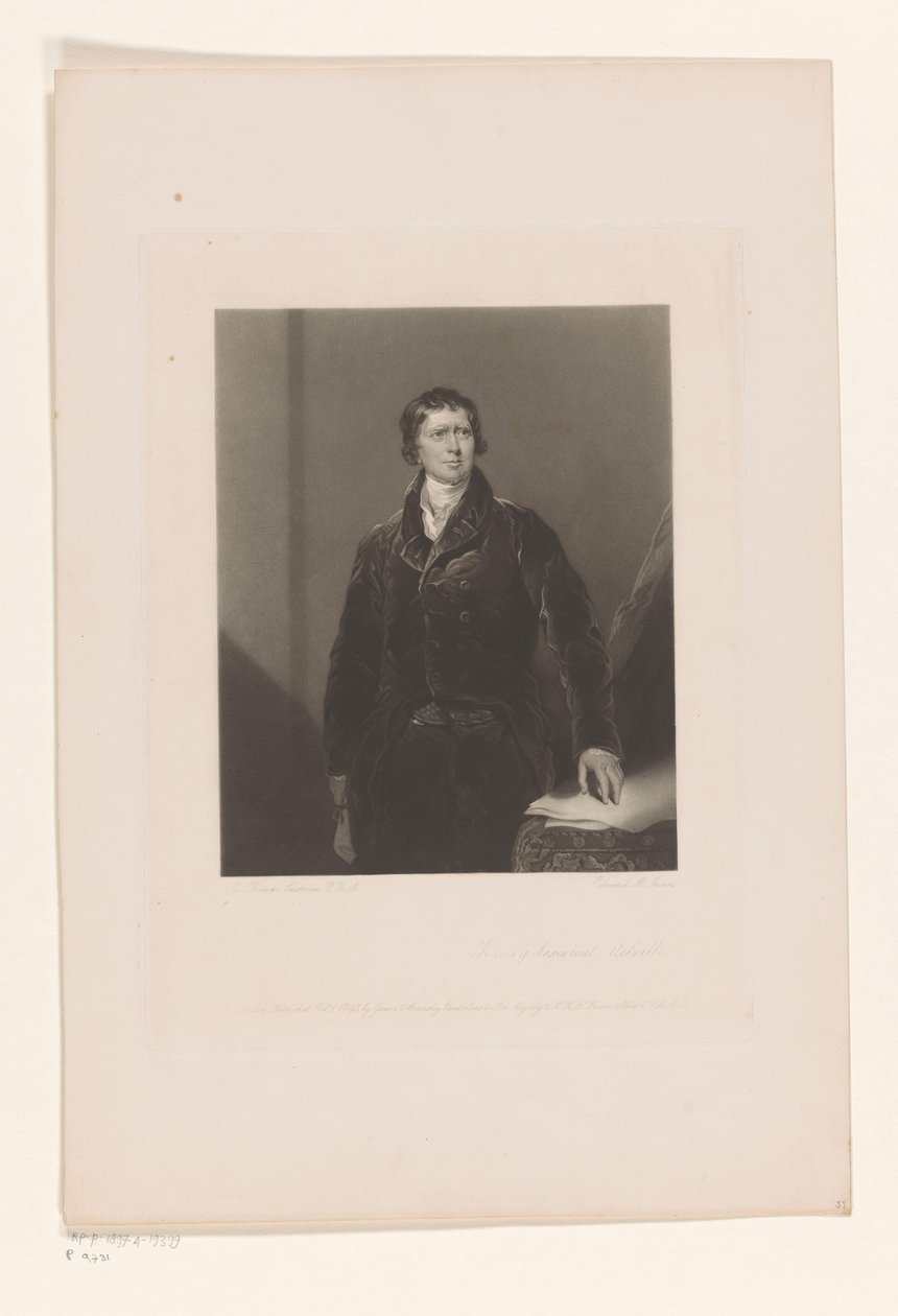 Portrét van Henry Dundas Henry Viscount Melville (titul na objektu) od Edward McInnes