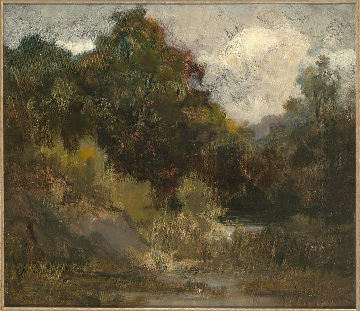 Krajina (stromy) od Edward Mitchell Bannister