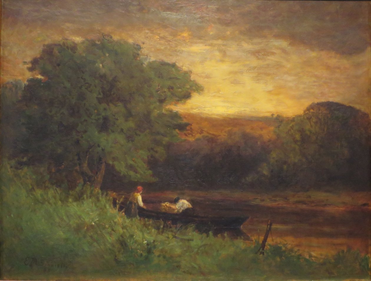 Říční scéna od Edward Mitchell Bannister