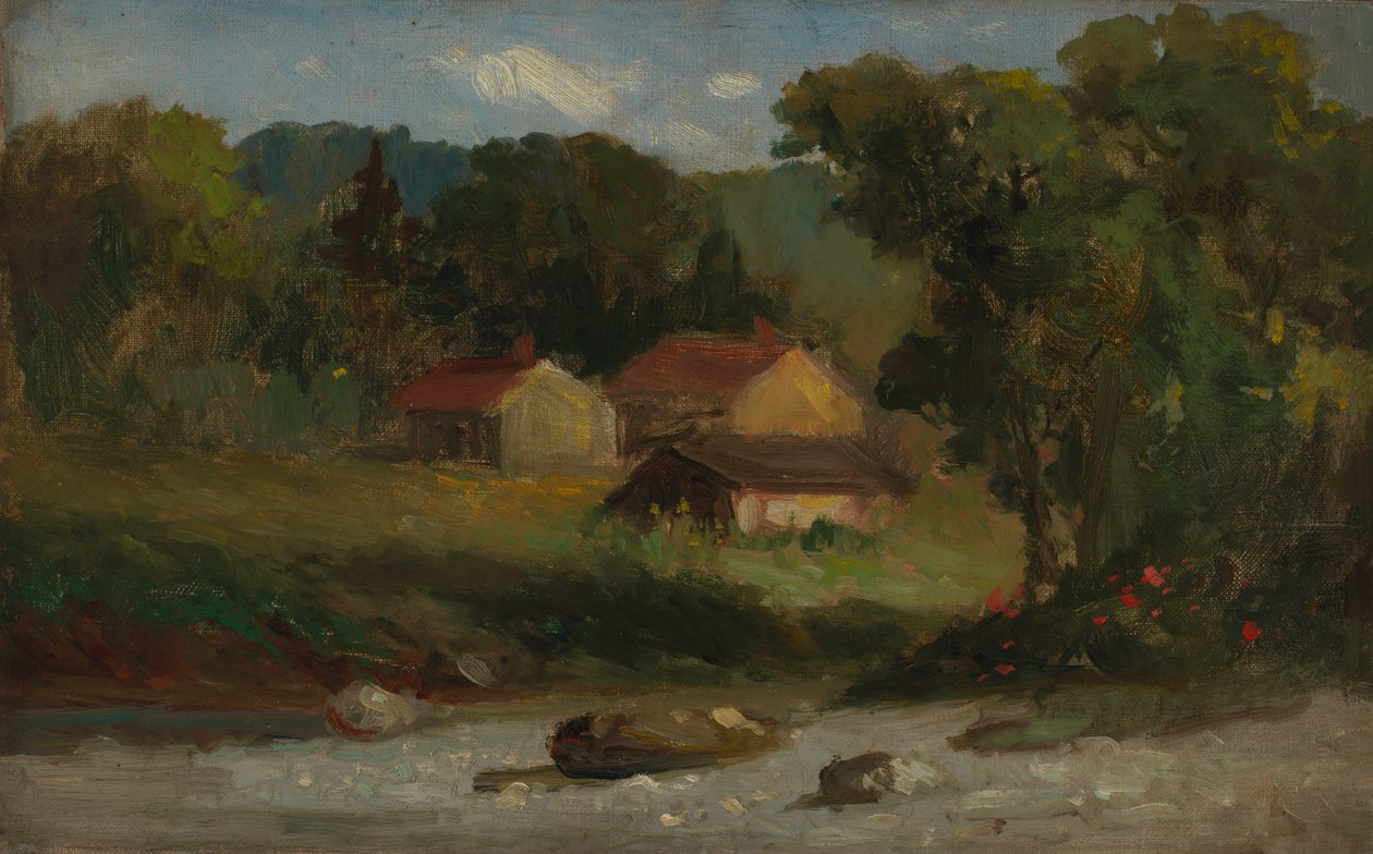 Rocky Farm, Newport od Edward Mitchell Bannister