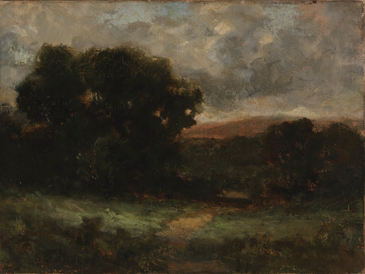 Bez názvu (krajina s loukou a stromy) od Edward Mitchell Bannister