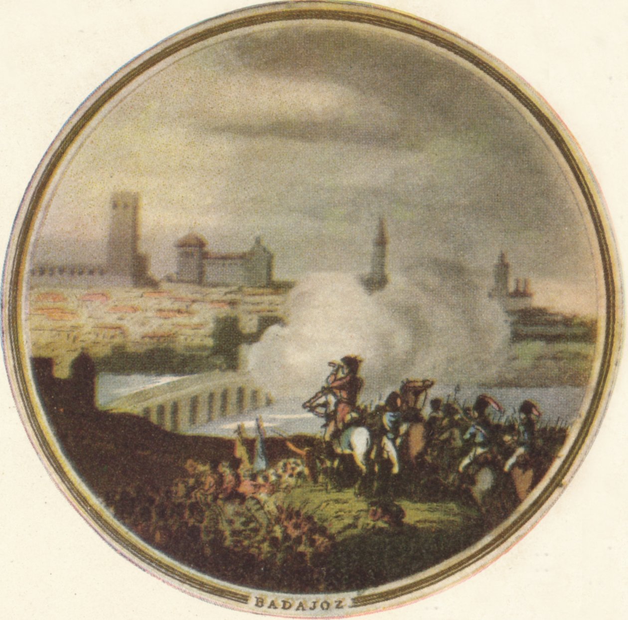 Zajetí Badajoz, 1815, 1910 od Edward Orme