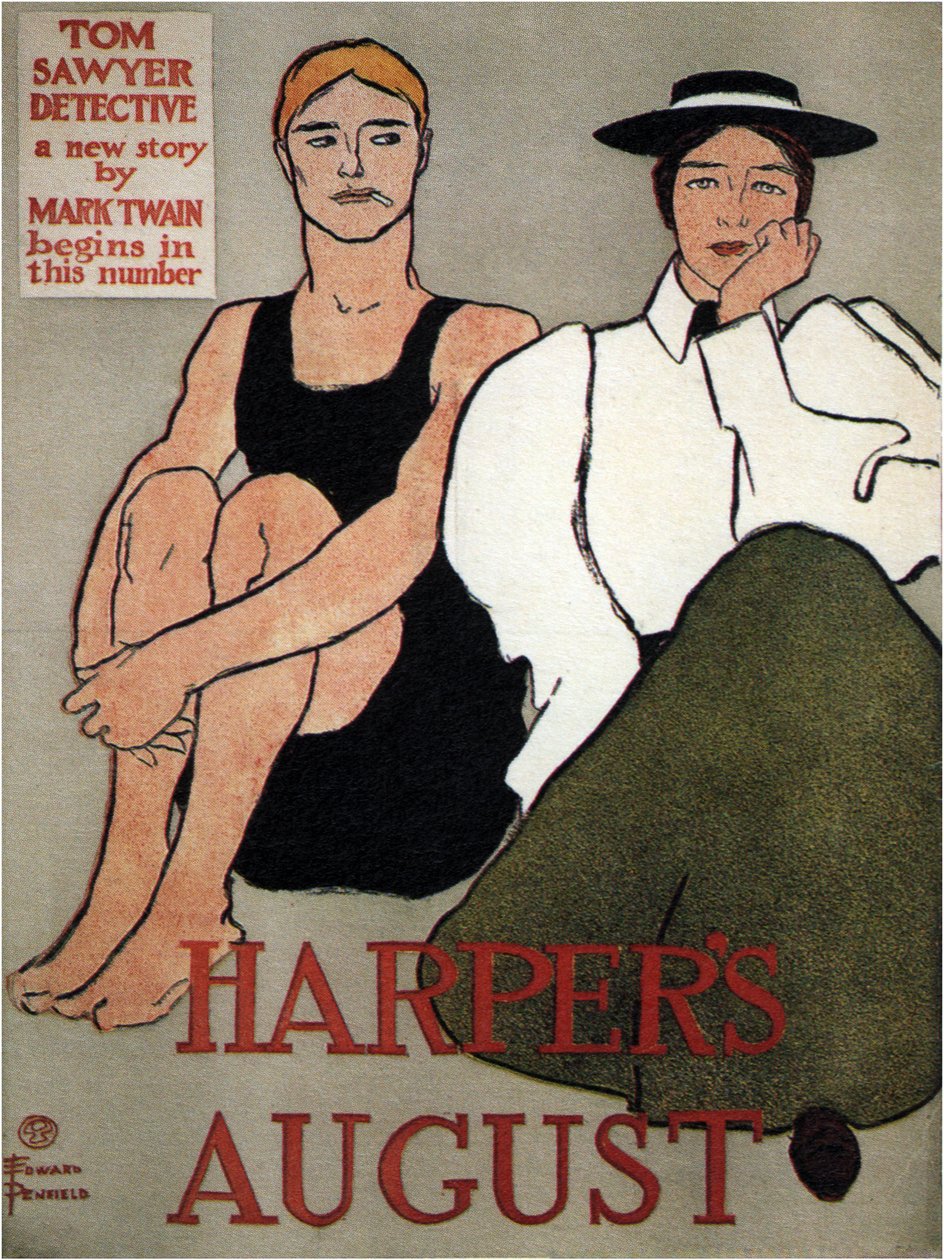 Harpers August, 1896 od Edward Penfield