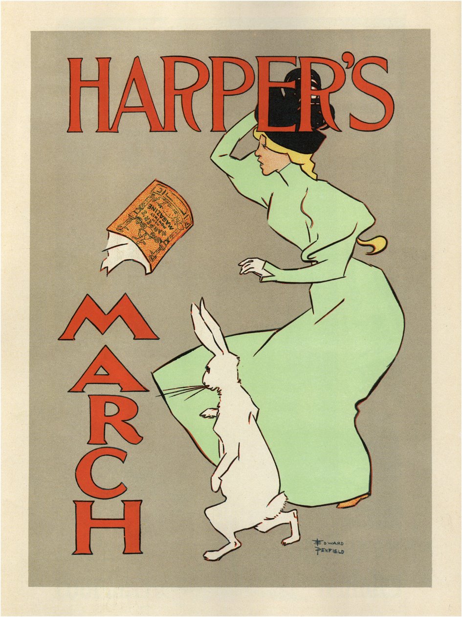 Harpers March, 1894 od Edward Penfield