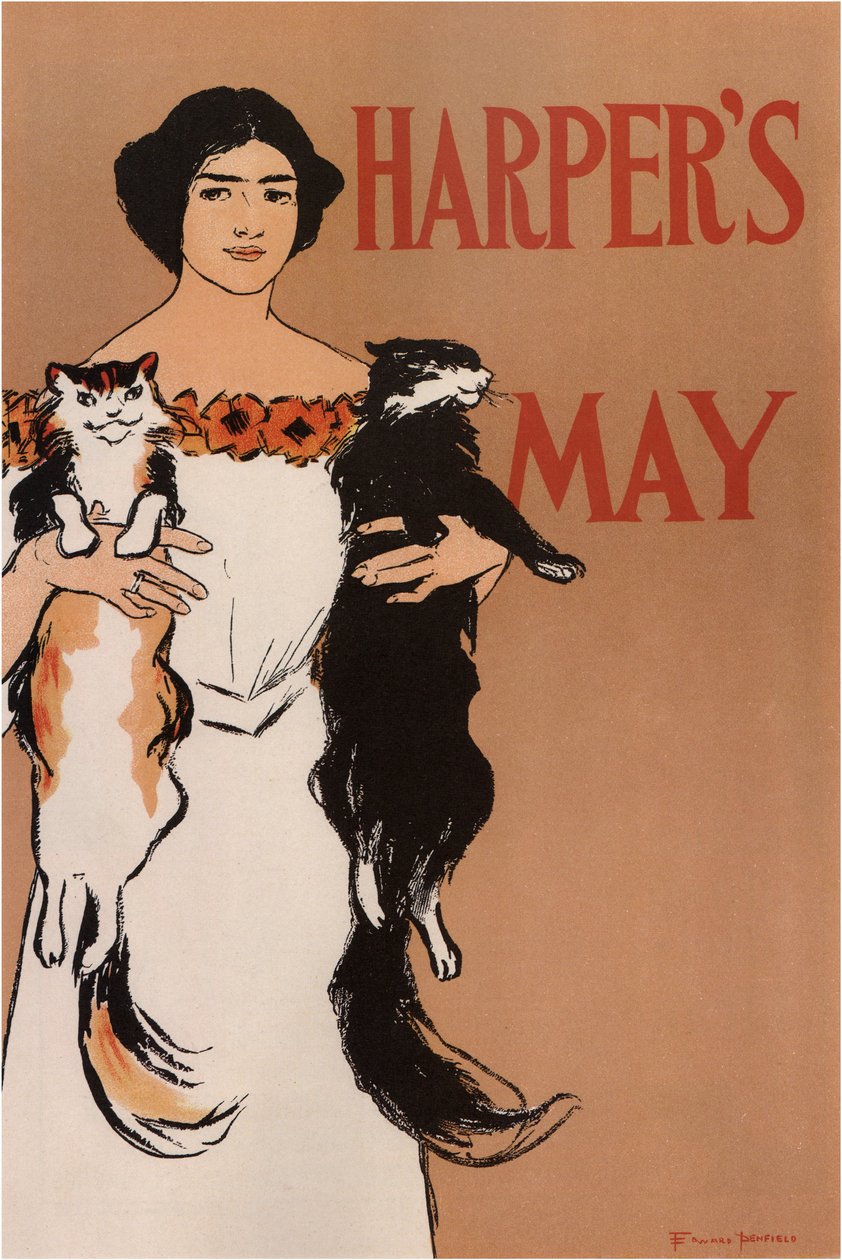 Harpers May, 1897 od Edward Penfield