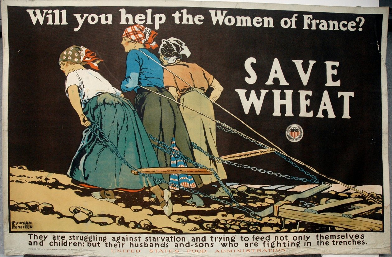 Pomůžete francouzským ženám od Edward Penfield