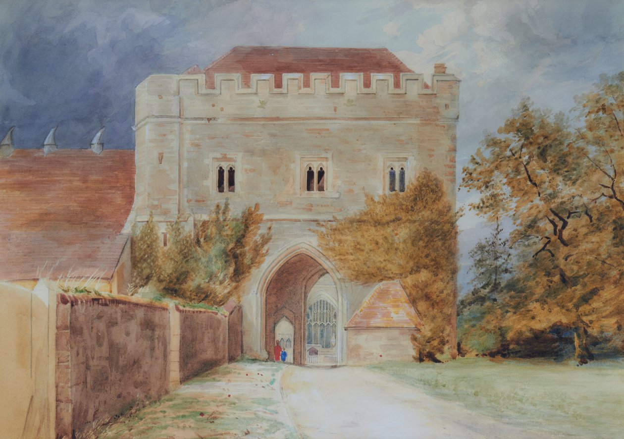 Brána, Maidstone College od Edward Pretty
