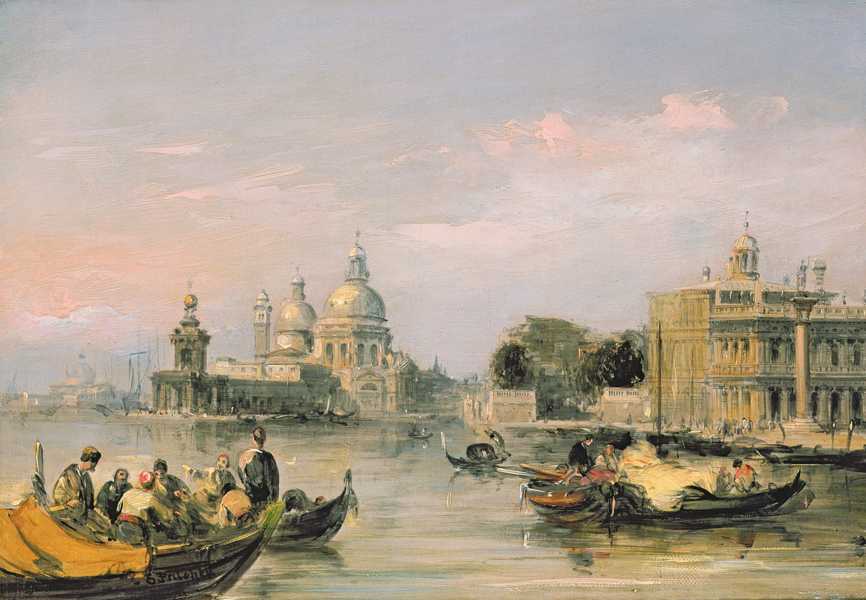 Santa Maria della Salute, Benátky od Edward Pritchett
