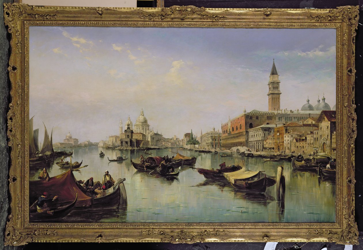 Bacino di San Marco, Pohled směrem k ústí Canal Grande od Edward Pritchett