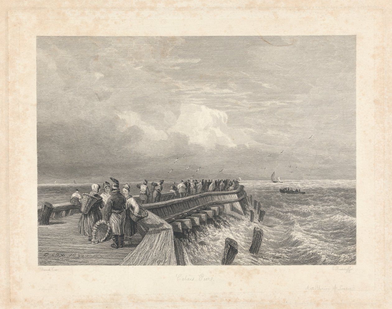 Molo v Calais od Edward Radclyffe