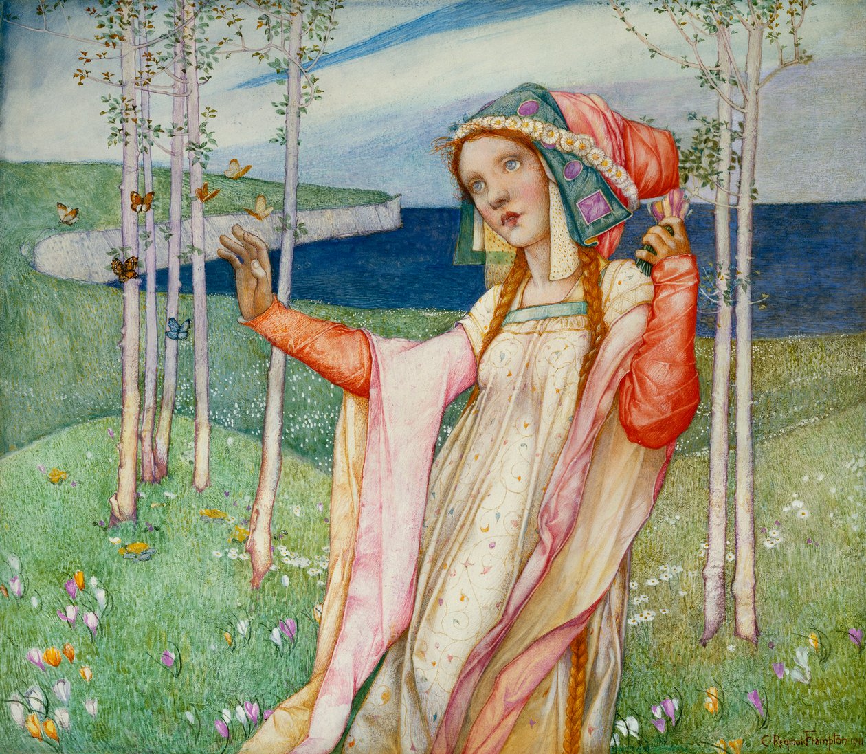 Jaro, 1911 od Edward Reginald Frampton