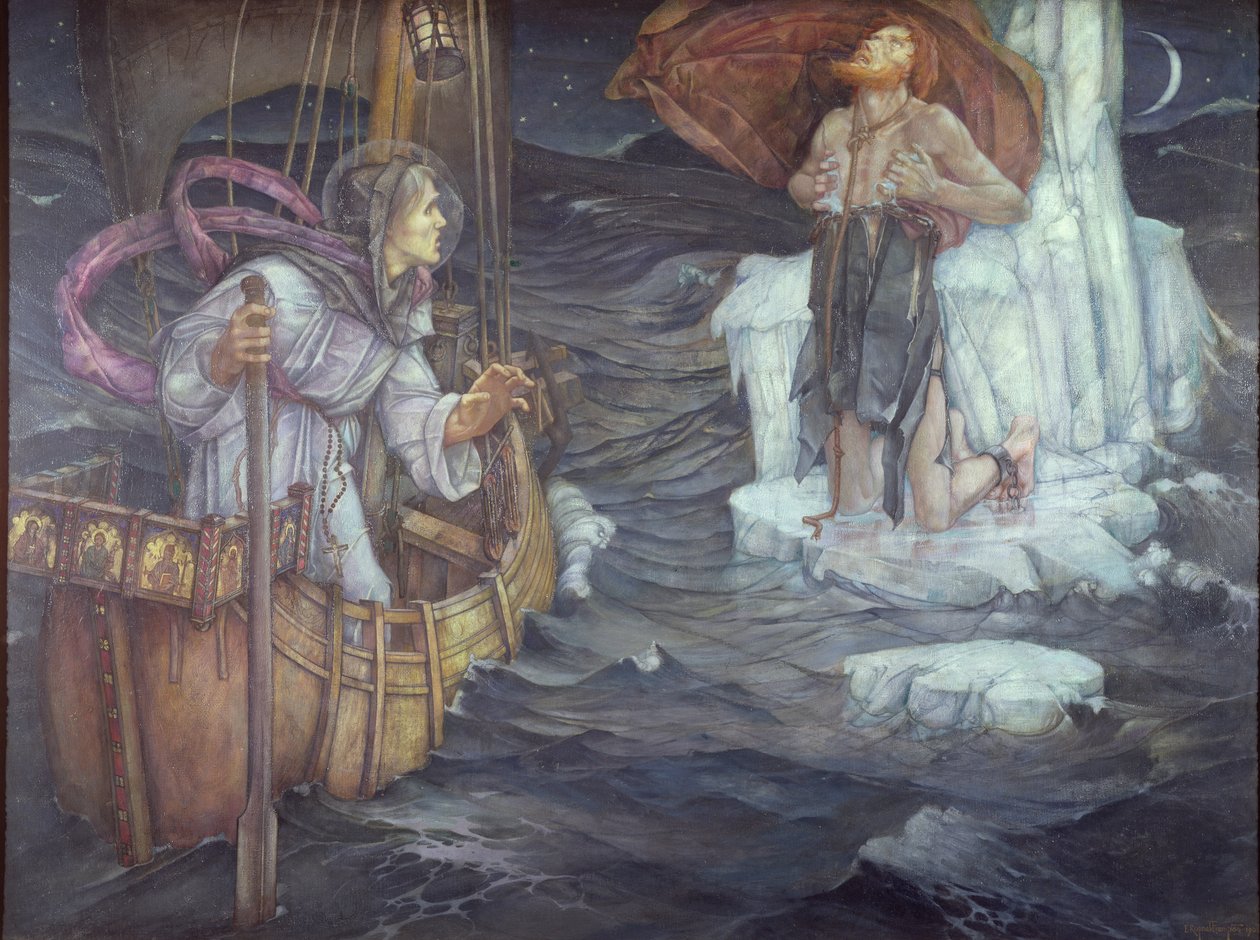 Svatý Brendan, 1908 od Edward Reginald Frampton