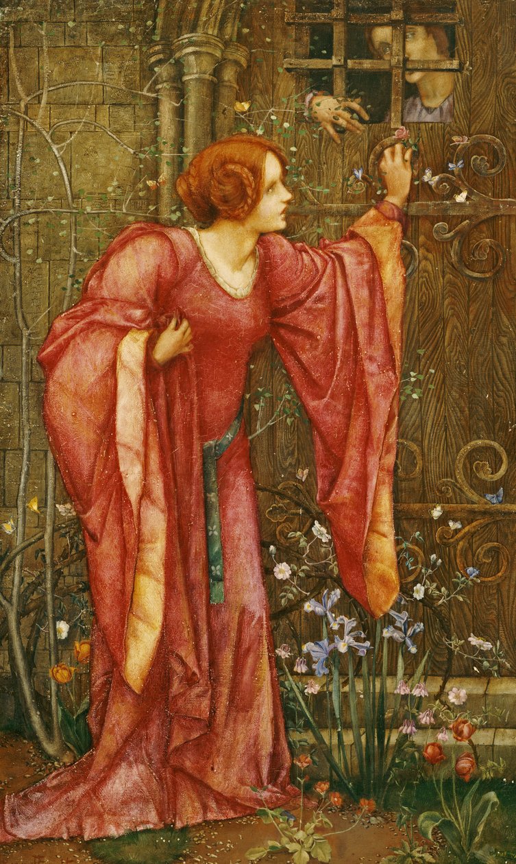 Kamenné zdi nedělají vězení, ani železné mříže klec“ od Edward Reginald Frampton