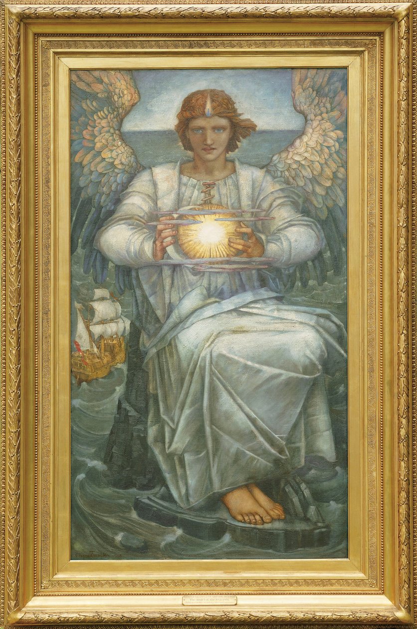 Anděl moře, 1906 od Edward Reginald Frampton