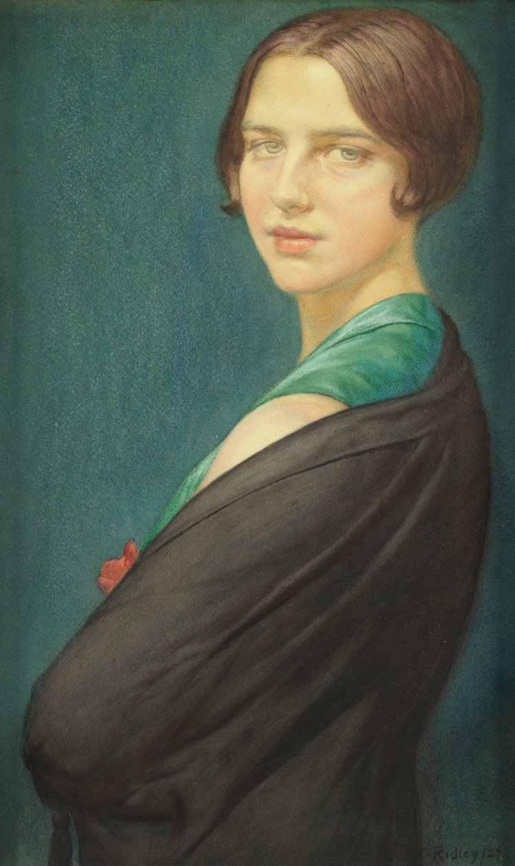 Isobel (akvarel) od Edward Ridley