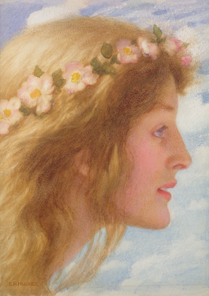 Den (wc a barva karoserie na papíře) (viz 48896) od Edward Robert Hughes