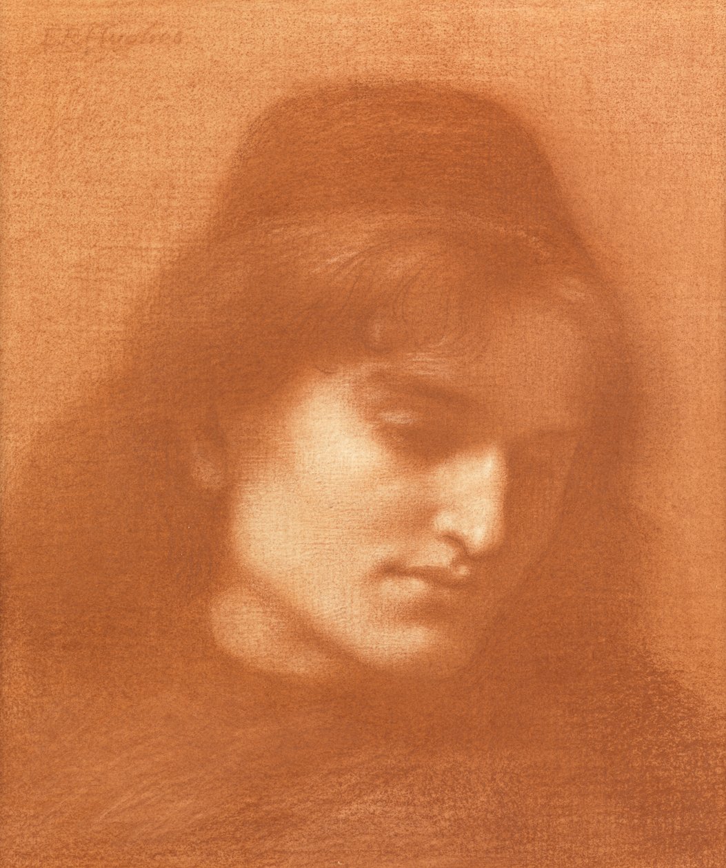 Studie člověka od Edward Robert Hughes