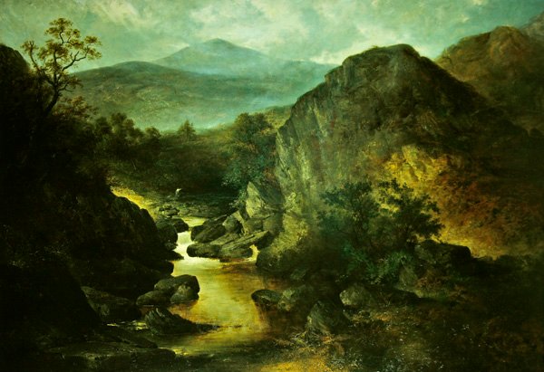 Zrození Conwaye (olej na panelu) od Edward Robert Smythe
