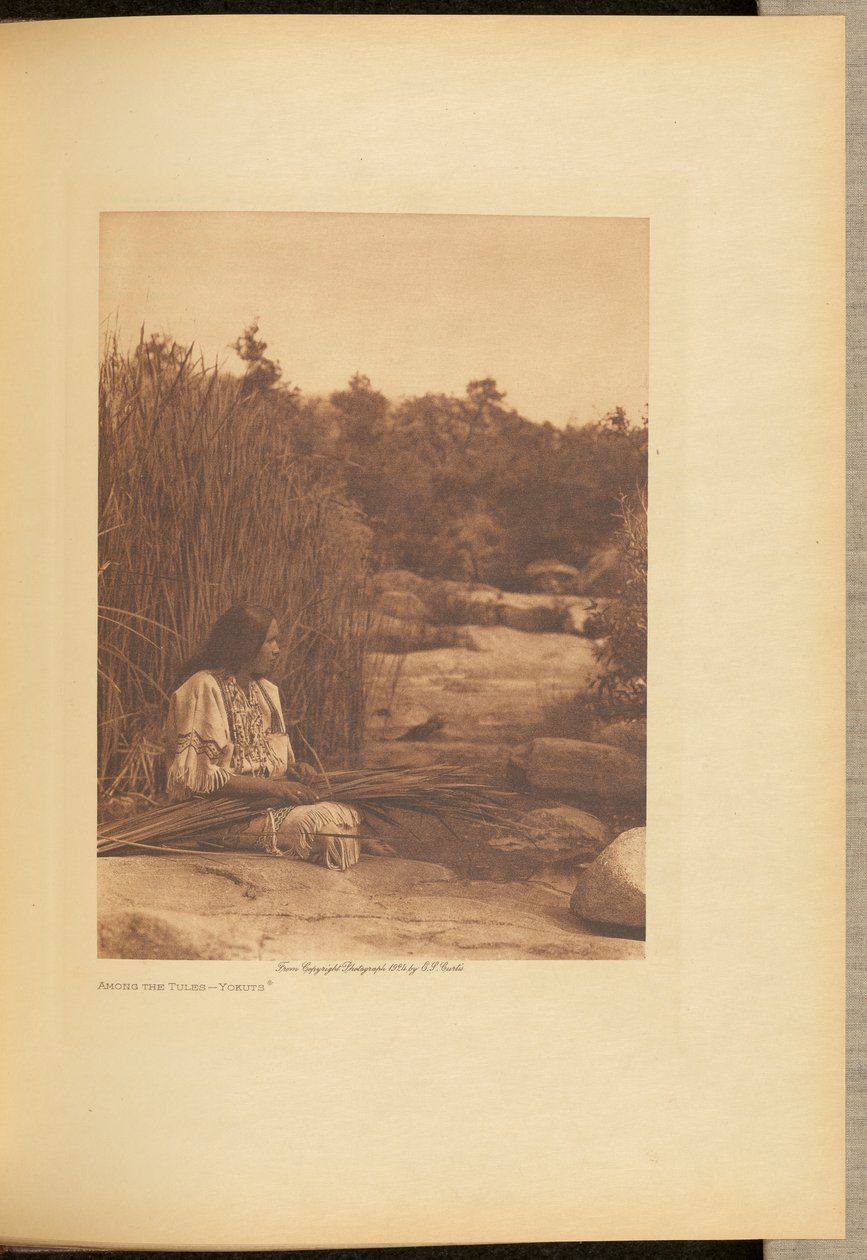 Mezi tuleji - Yokuts od Edward S. Curtis