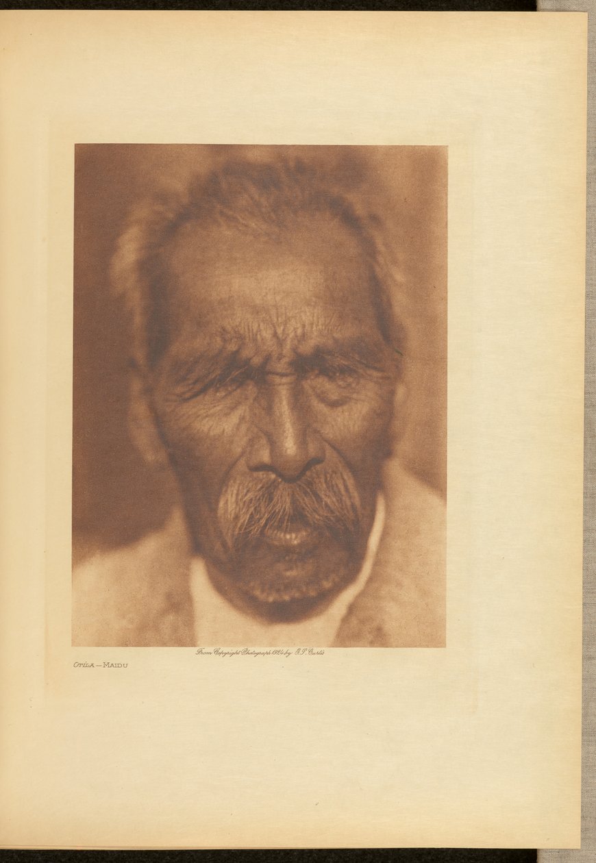 Otila - Maidu od Edward S. Curtis