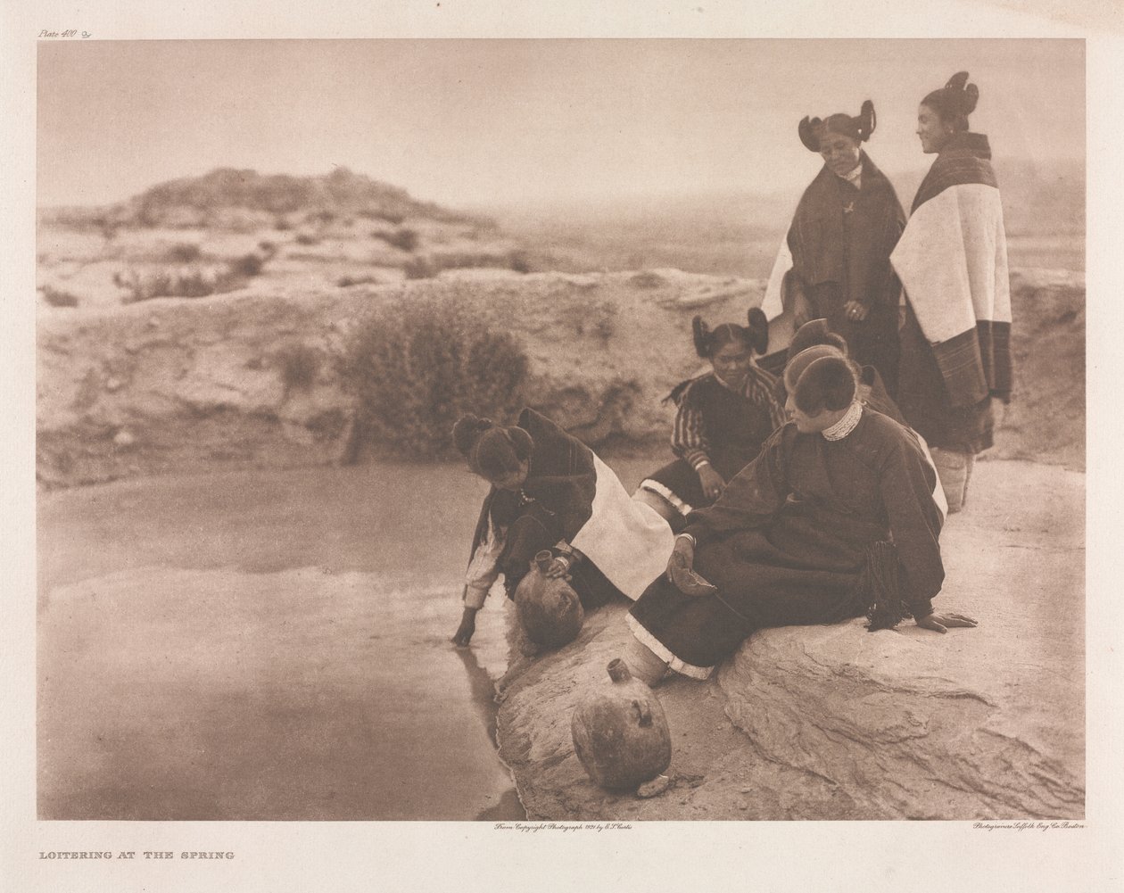 Portfolio XII, deska 400(b)-435 od Edward S. Curtis
