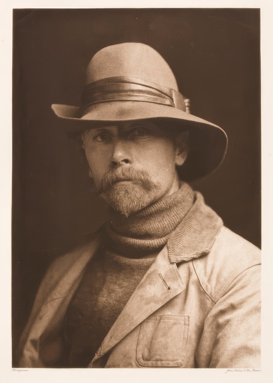 Autoportrét od Edward S. Curtis