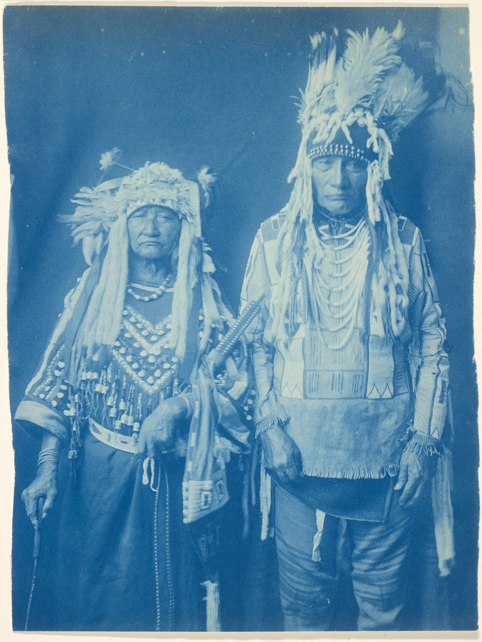 Tearing Lodge – Pieganové od Edward S. Curtis