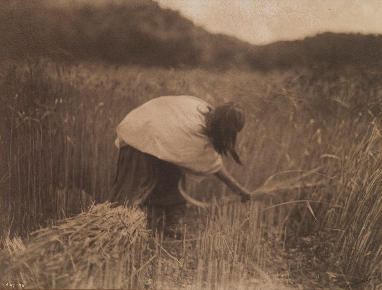 Apache Reaper od Edward S. Curtis