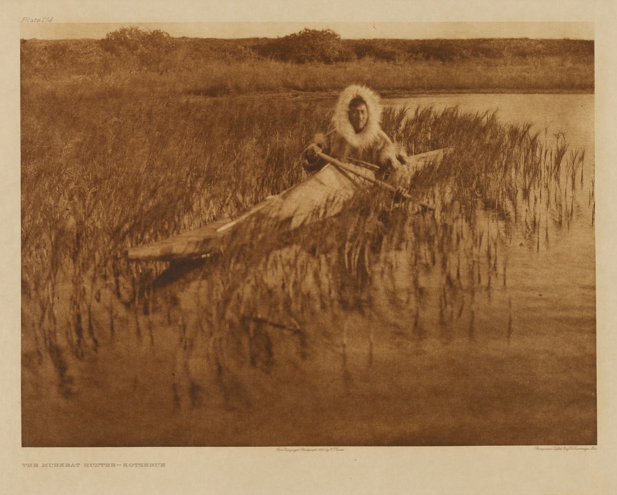 Lovec ondater - Kotzebue od Edward S. Curtis