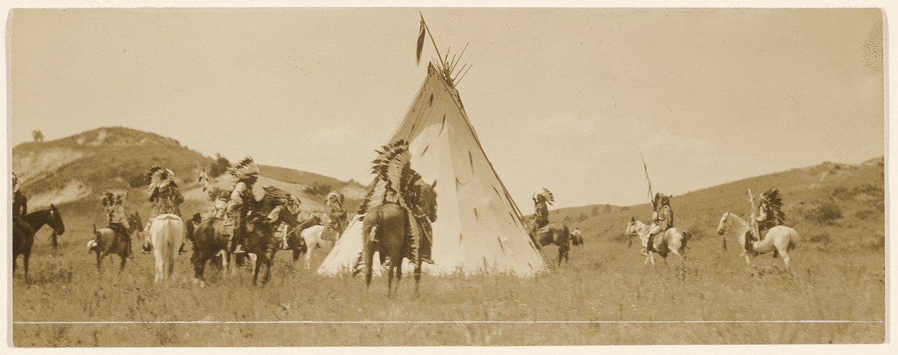 [Návrat k obydlím] od Edward S. Curtis