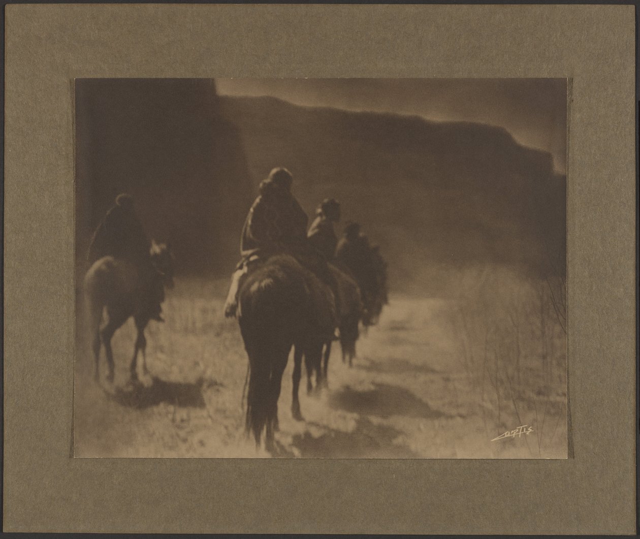 Mizející rasa - Navahové od Edward S. Curtis