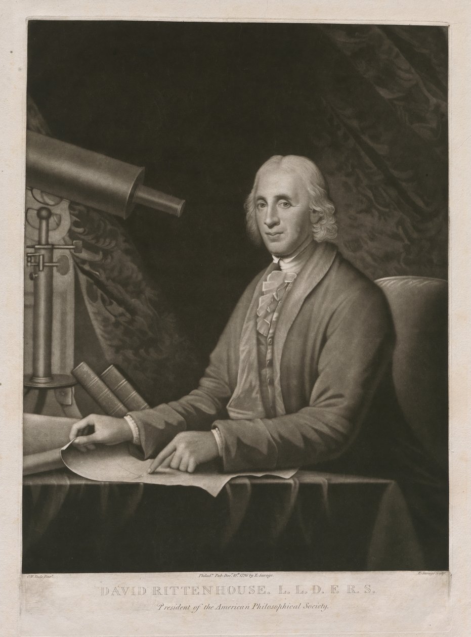 David Rittenhouse od Edward Savage
