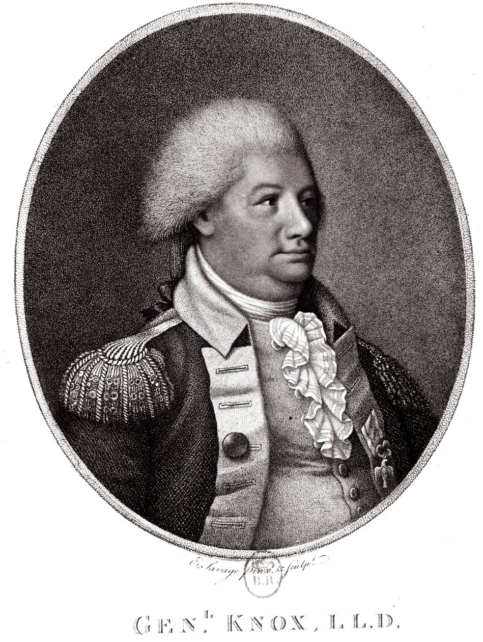 Generál Henry Knox (1750-1806) 1791 od Edward Savage