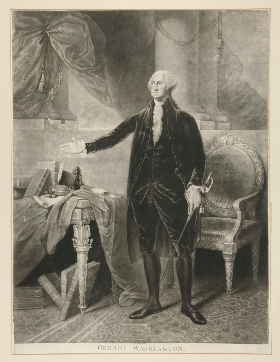 George Washington od Edward Savage