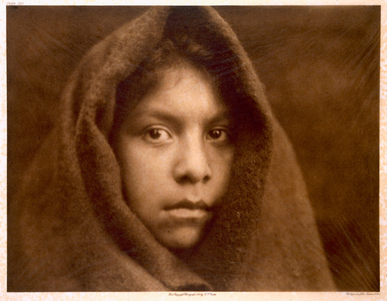 Makah Maiden od Edward Sheriff (after) Curtis
