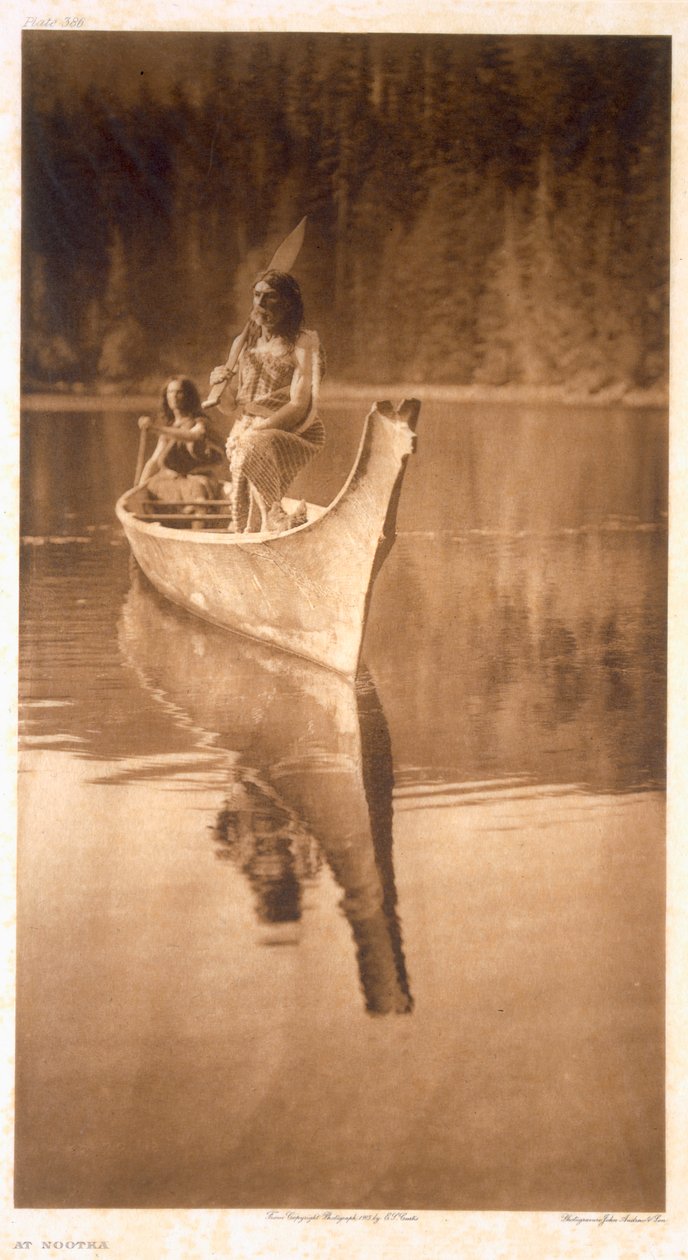 U Nootky od Edward Sheriff (after) Curtis