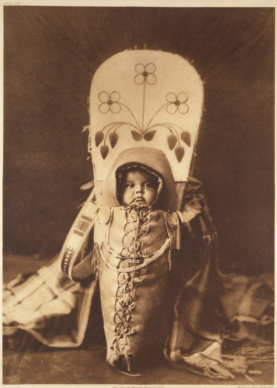 Nez Perce Babe od Edward Sheriff (after) Curtis