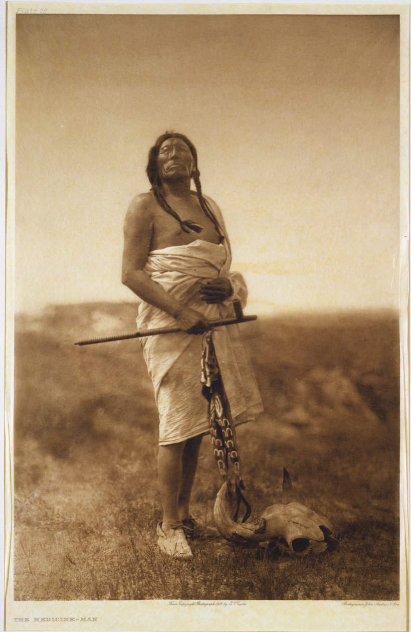 Muž z lékařství od Edward Sheriff (after) Curtis