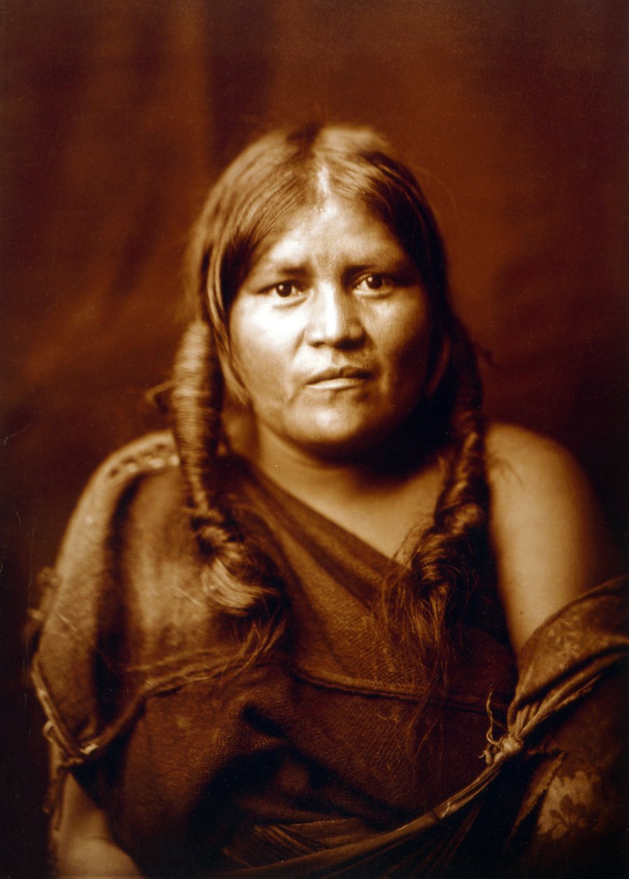 Žena Hopi, indka, c. 1904, foto Edward S. Curtis od Edward Sheriff Curtis