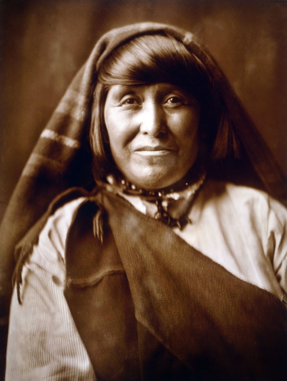 Žena z domu Acoma, c. 1904, foto Edward S. Curtis od Edward Sheriff Curtis