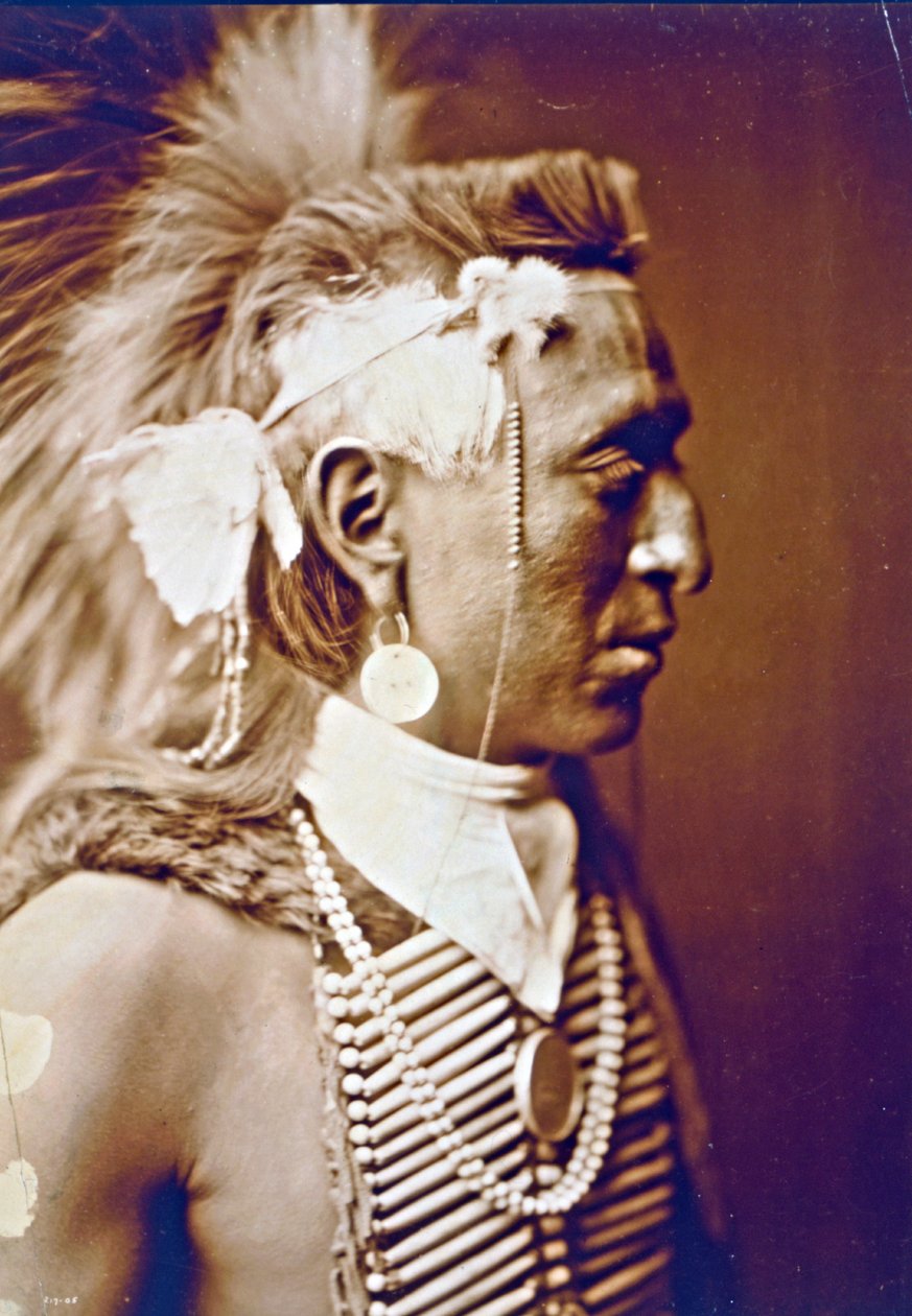 Antilopí čepice od Edward Sheriff Curtis