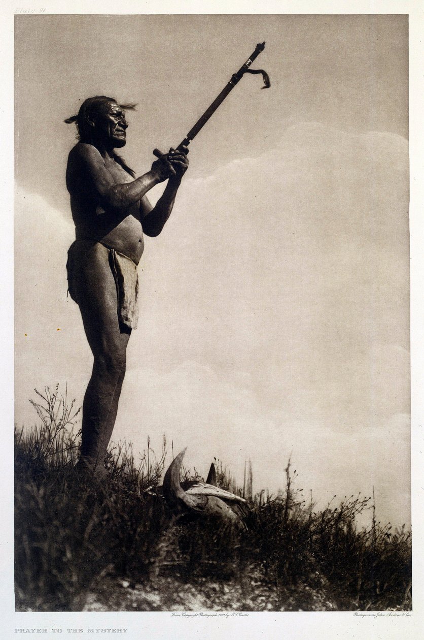 Indiáni Ameriky: indiánská modlitba od Edward Sheriff Curtis