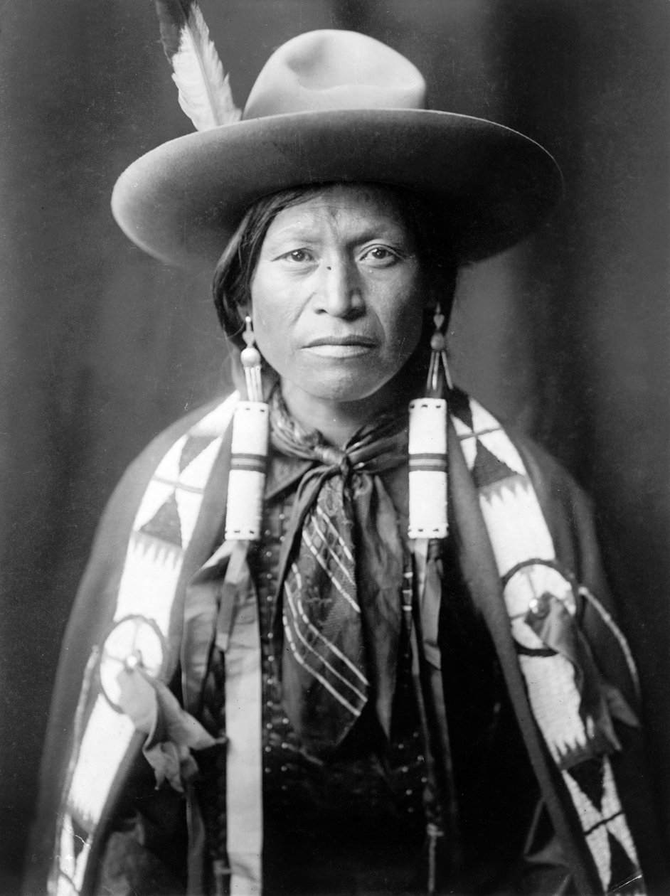 Jicarilla kovboj, Nové Mexiko, c. 1905, foto Edward S. Curtis od Edward Sheriff Curtis