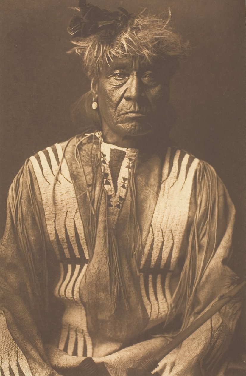 Červený bič - Atsina, 1908. od Edward Sheriff Curtis
