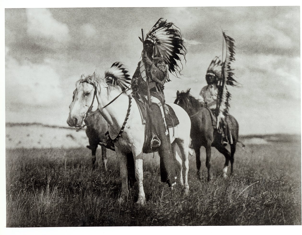 Sioux Chiefs, deska z "The North American Indian" od Edward Sheriff Curtis