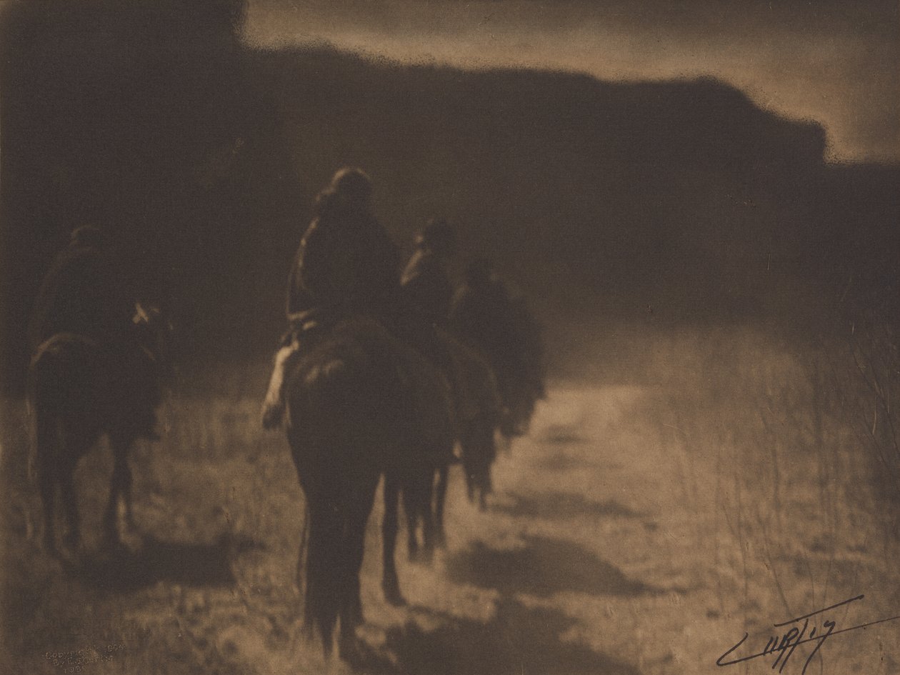 Mizející národ (Navajo) od Edward Sheriff Curtis
