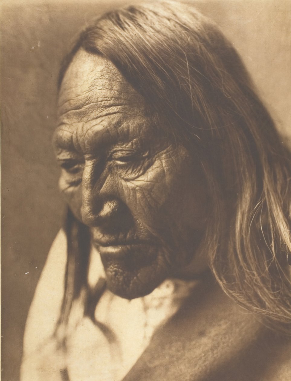 Two Strike, 1907. od Edward Sheriff Curtis
