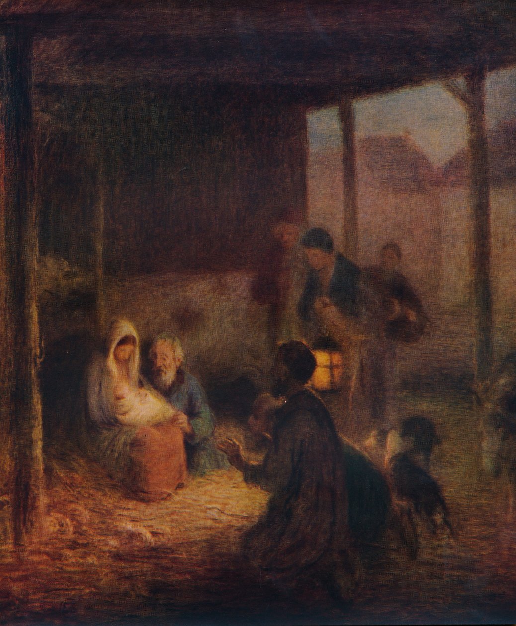 V hostinci nebyl žádný pokoj, 1935 od William Edward Stott
