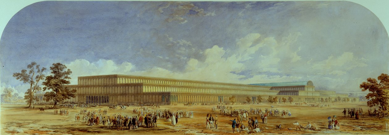 Crystal Palace, Hyde Park od Edward Walker